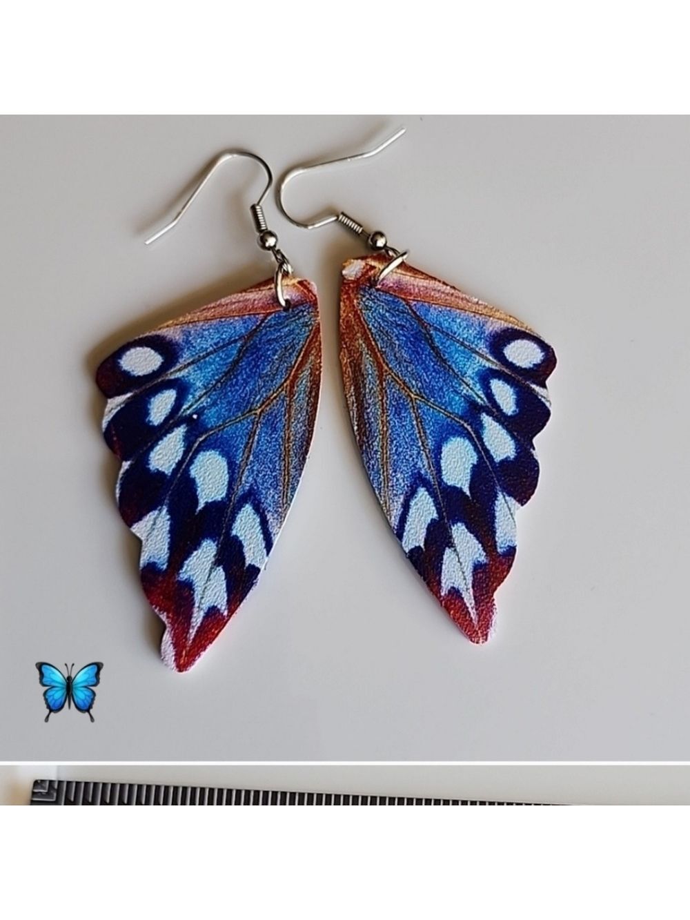 BUTTERFLY Earrings Butterfly Wing Spring Summer Fall